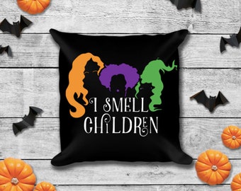 Pillow Cover - Halloween I Smell Children