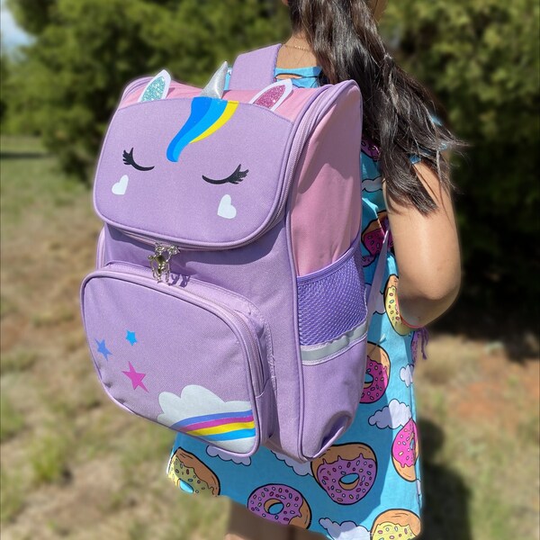 Unicorn Backpack Etsy