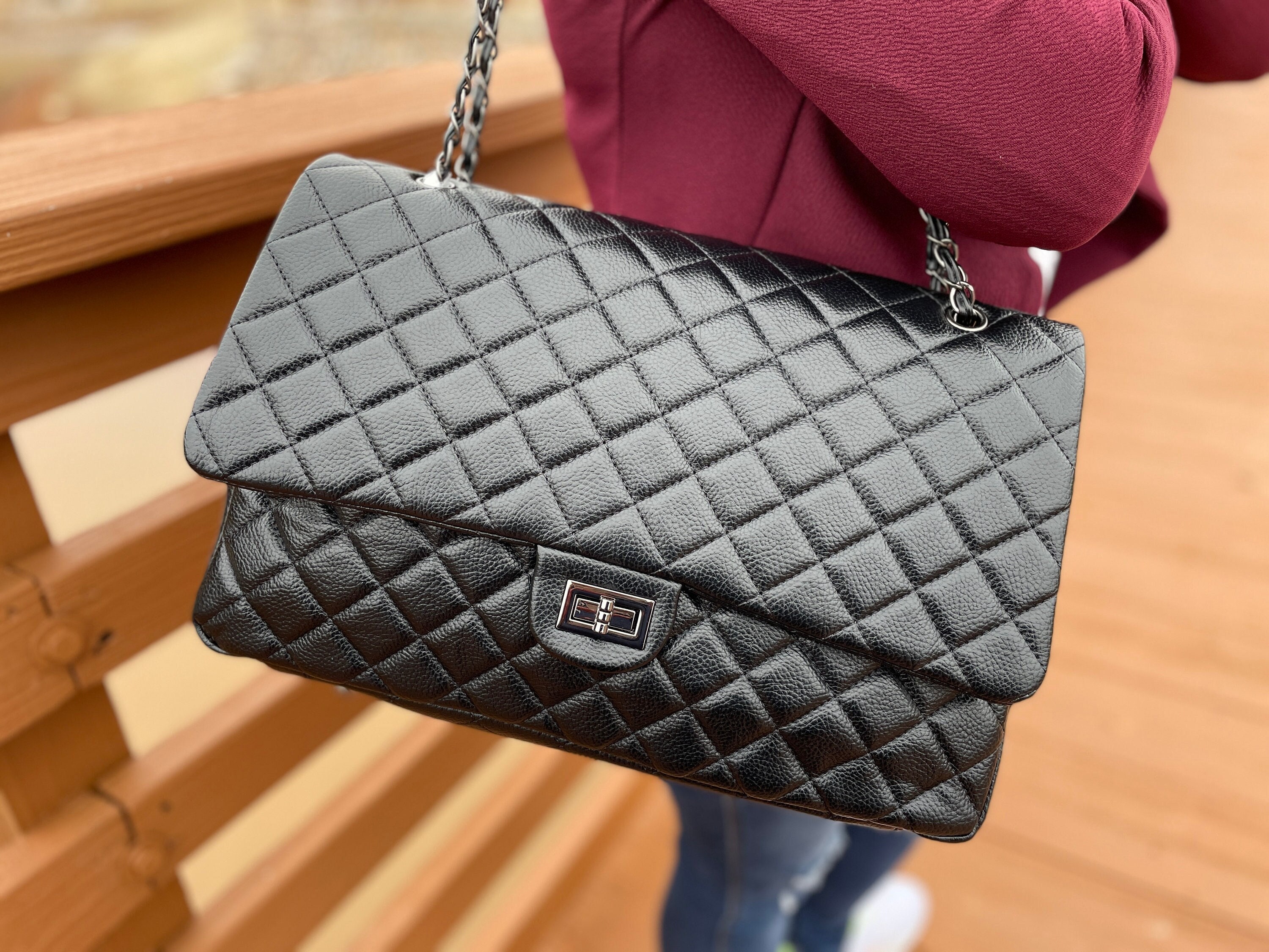 Chanel Luggage - Etsy Chanel Luggage - Etsy