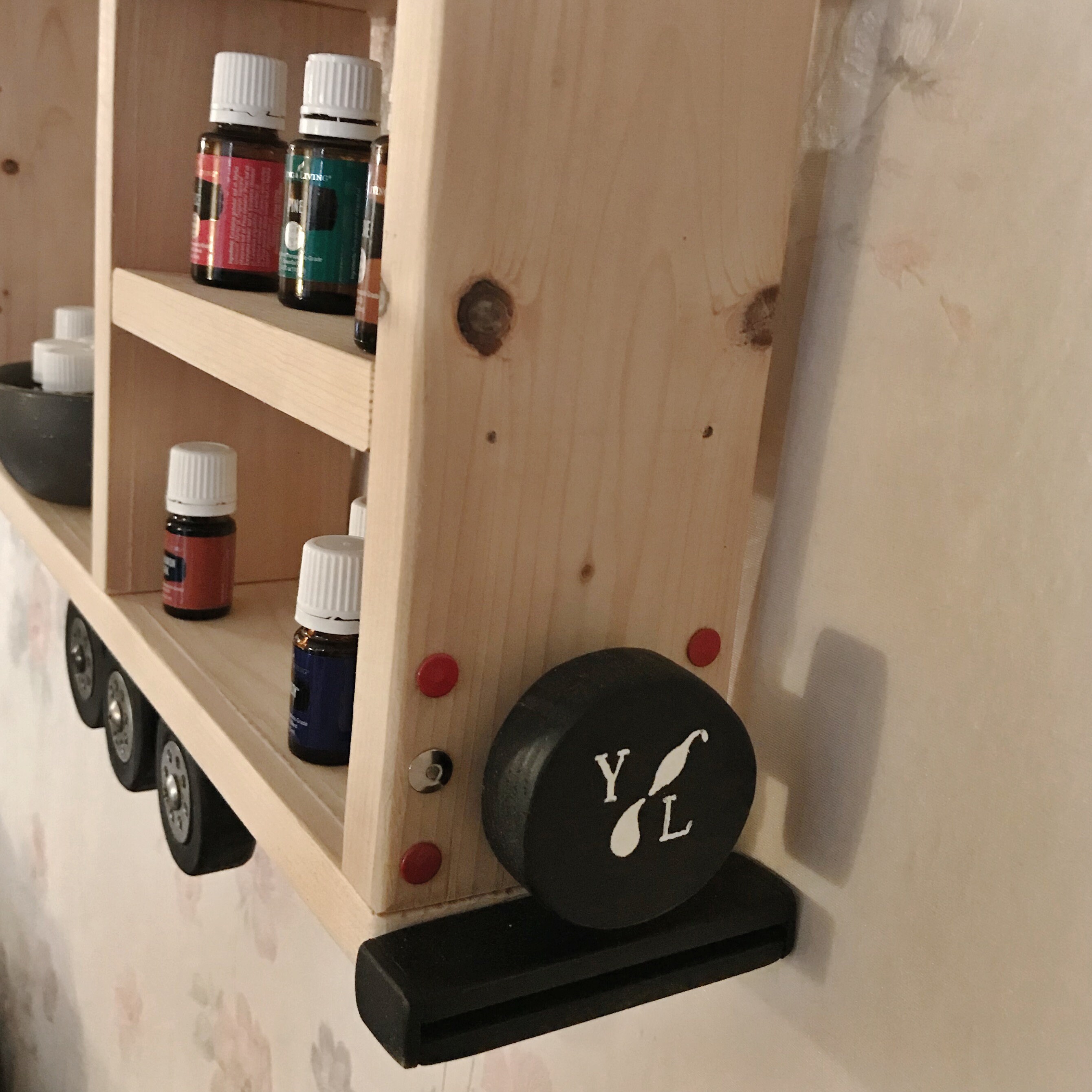 Estante de madera RV de 5a rueda / estante de curio / estante | Etsy