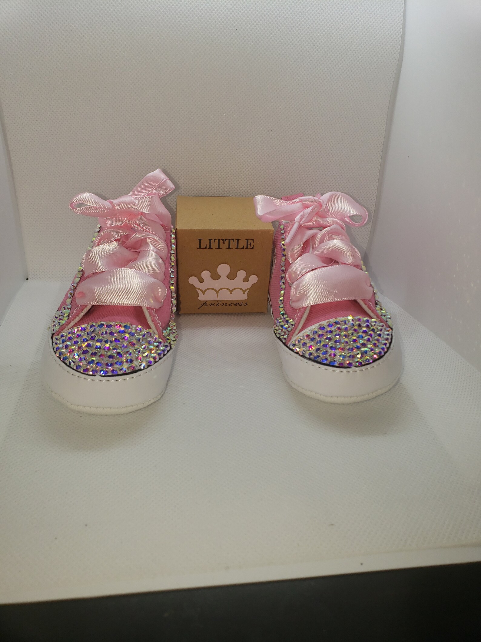 bedazzled infant converse