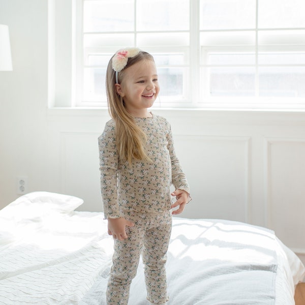 Flower Girl Pajamas Etsy