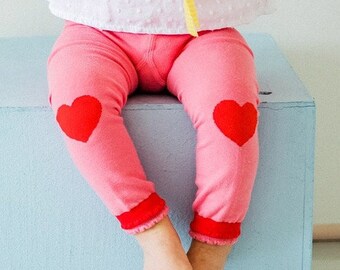 baby heart leggings