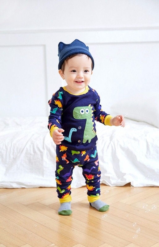 Conjunto de Dinossauro de Resgate Pyjama Boys RoarSome Rescue