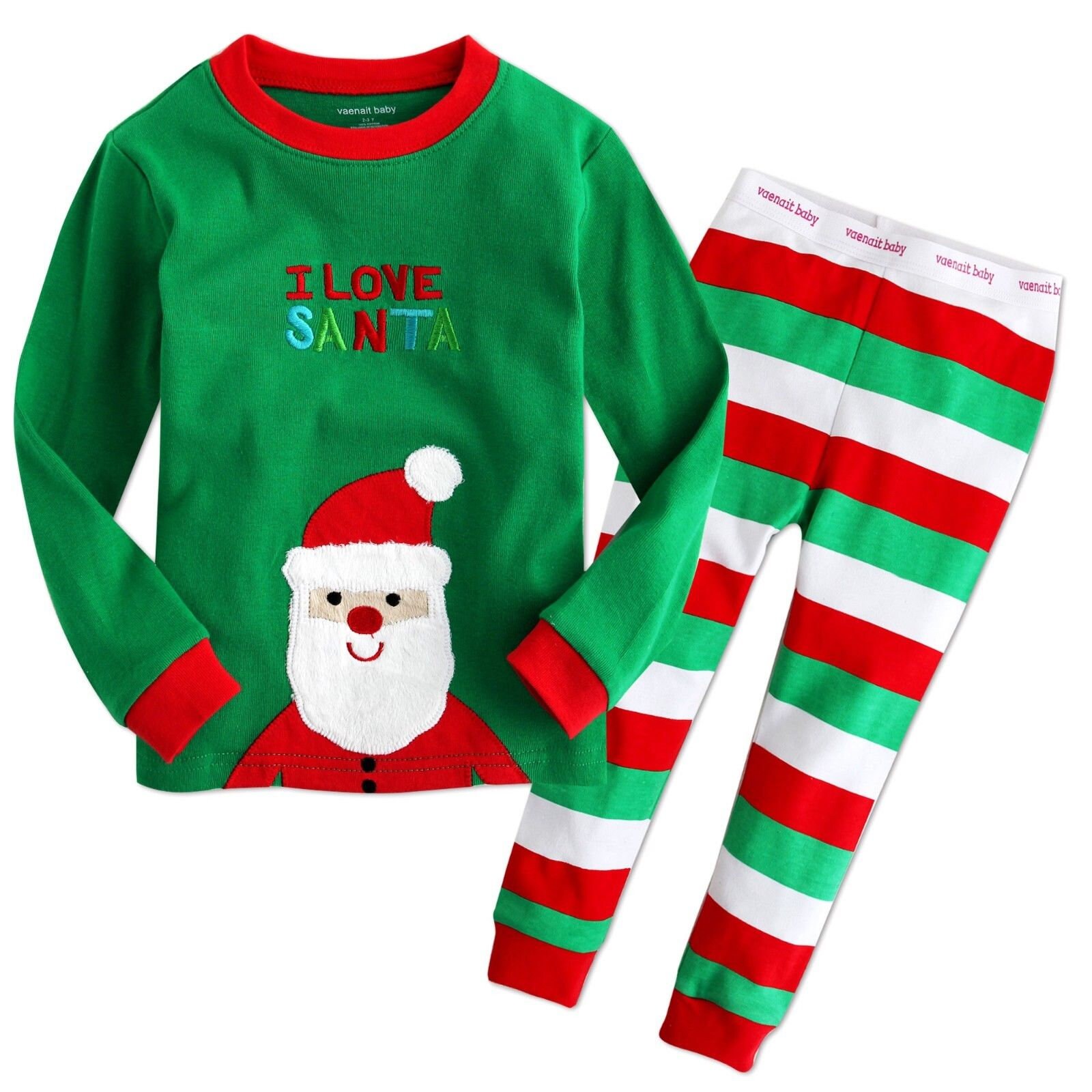 Christmas Baby Pajama Set Toddler Santa Pajamas Baby Rudolph Etsy
