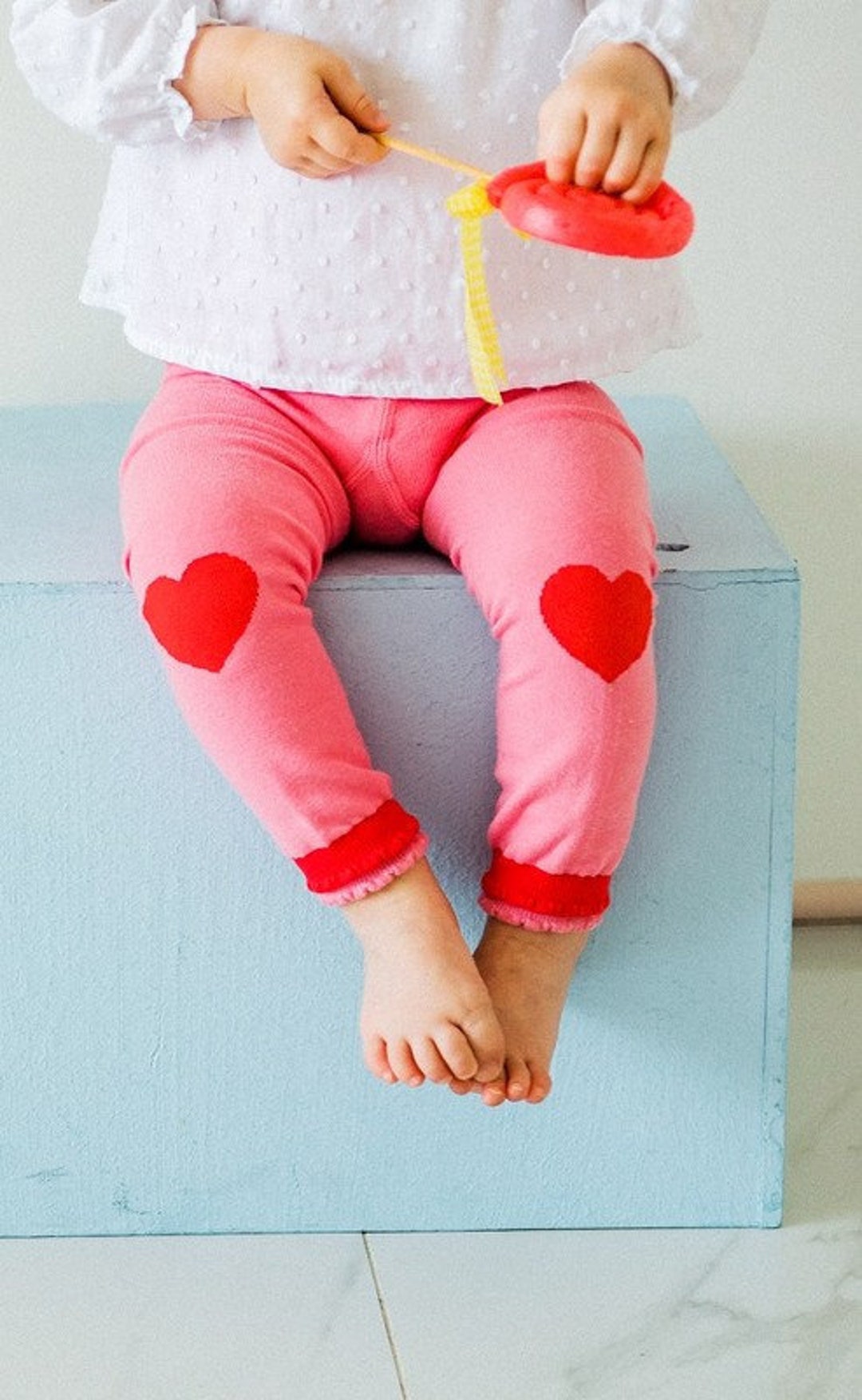  Infant & Toddler Girls Red Heart Leggings Valentines Day  Stretch Pants 12m : Clothing, Shoes & Jewelry