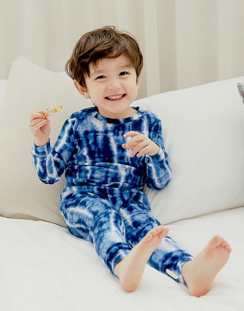 Baby steps tie dye pajamas sale