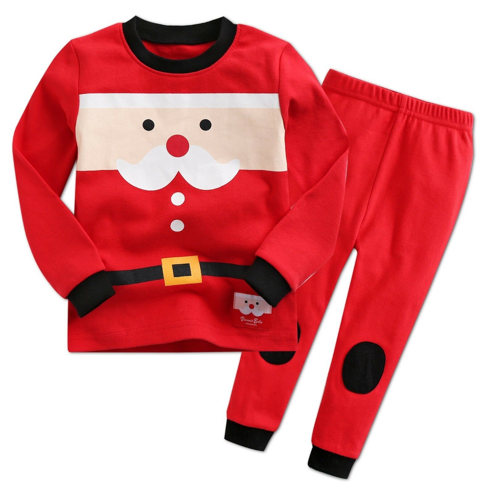 Christmas Baby Pajama Set Toddler Santa Pajamas Baby Rudolph Etsy