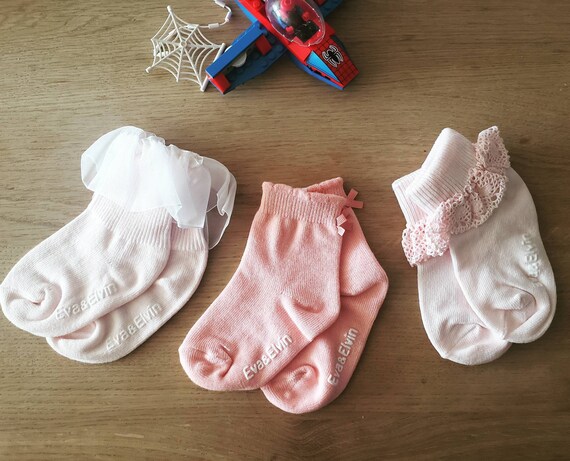 toddler white ankle socks