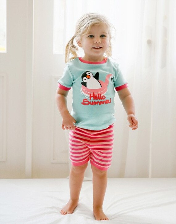 Children's Summer Pajamas, Pajamas Kids Summer Girls