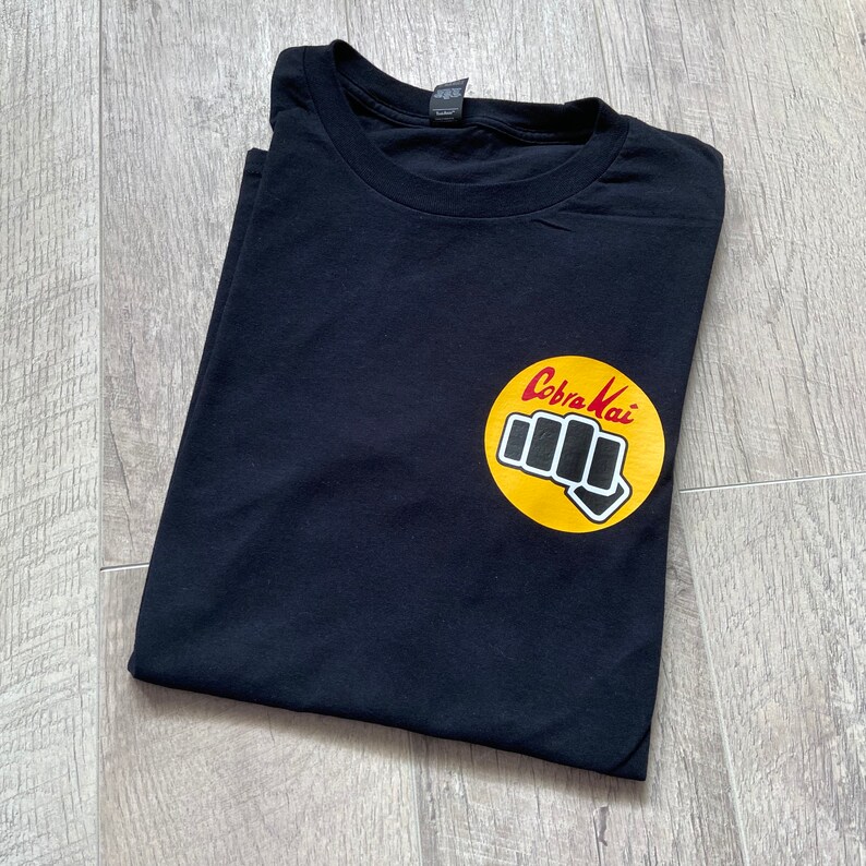 Throwback Tee The Karate Kid Cobra Kai 2 SIDED
