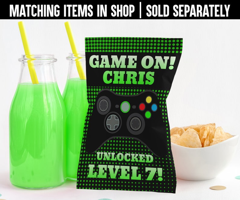 Editable Gamer Juice Label Juice Pouch Gamer Printable - Etsy Canada