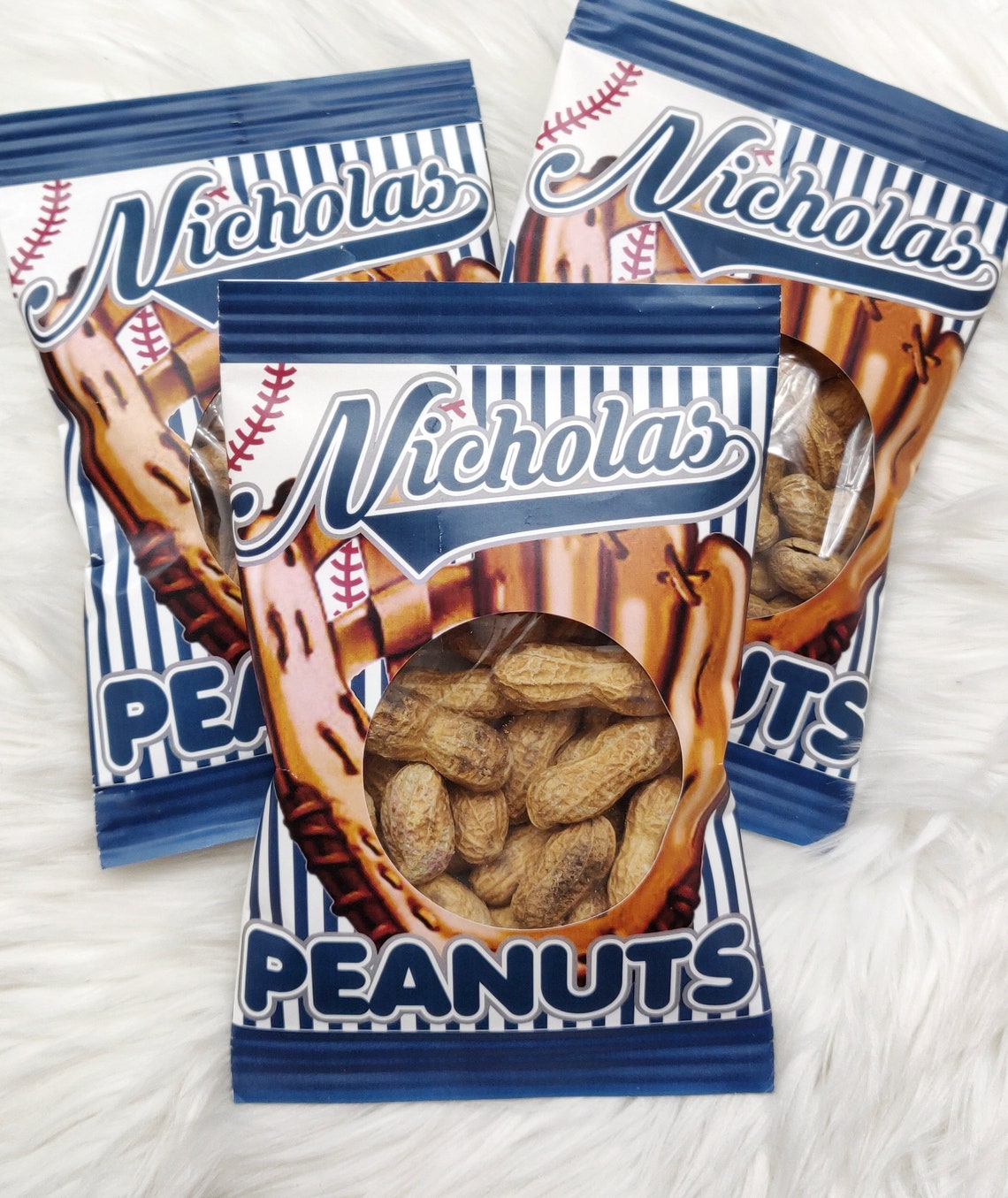 Baseball sunflower seeds label Baseball Favors Baseball Etsy