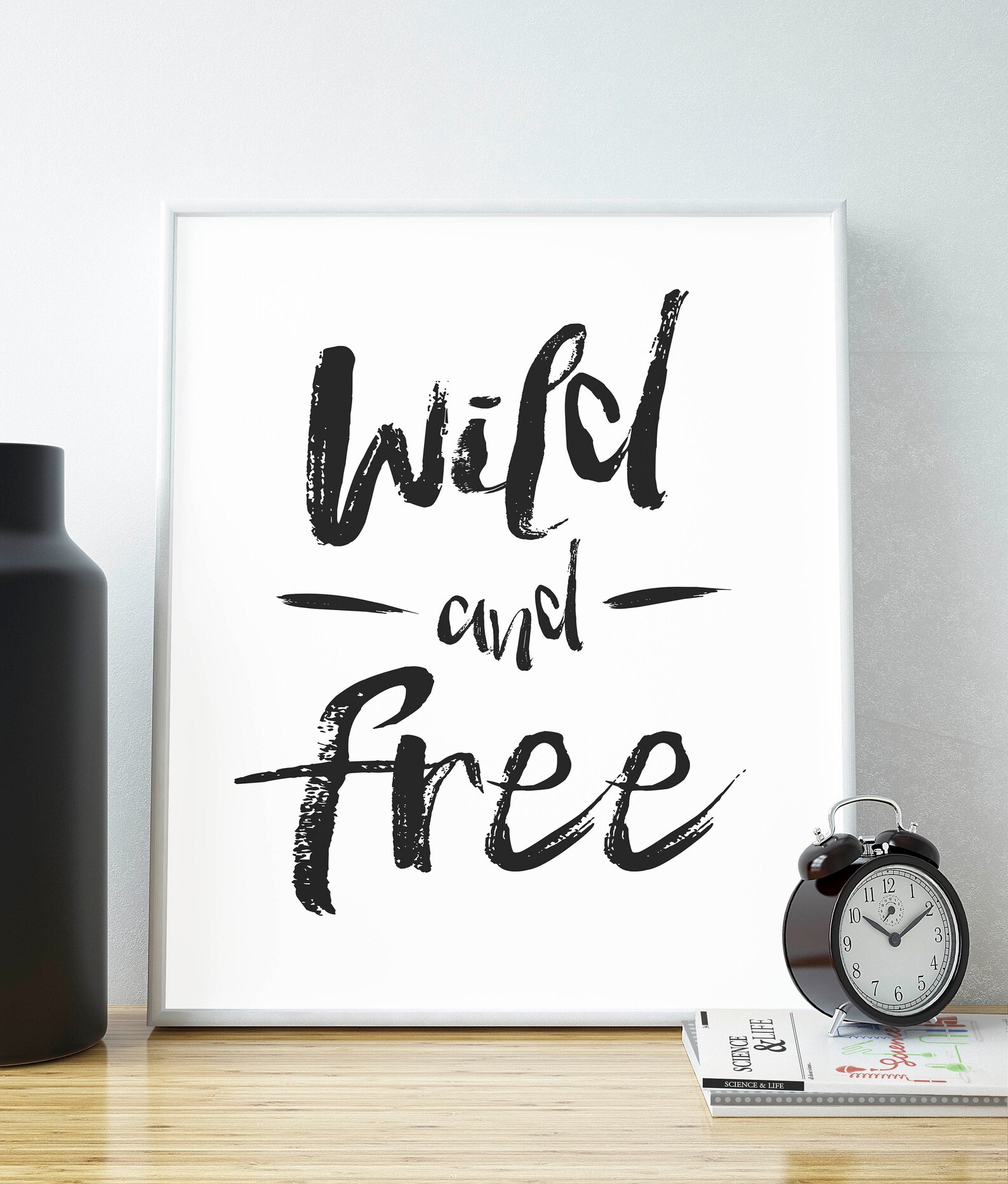 LINE ART QUOTE Poster Art Modern Minimalist art quote Wall Etsy