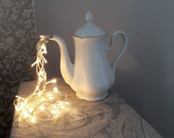 Teapot lamp | Etsy Teapot lamp, Candlestick table