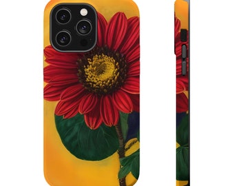 Designer Phone MagSafe Tough Cases with Anni Teriani color pattern FLORA