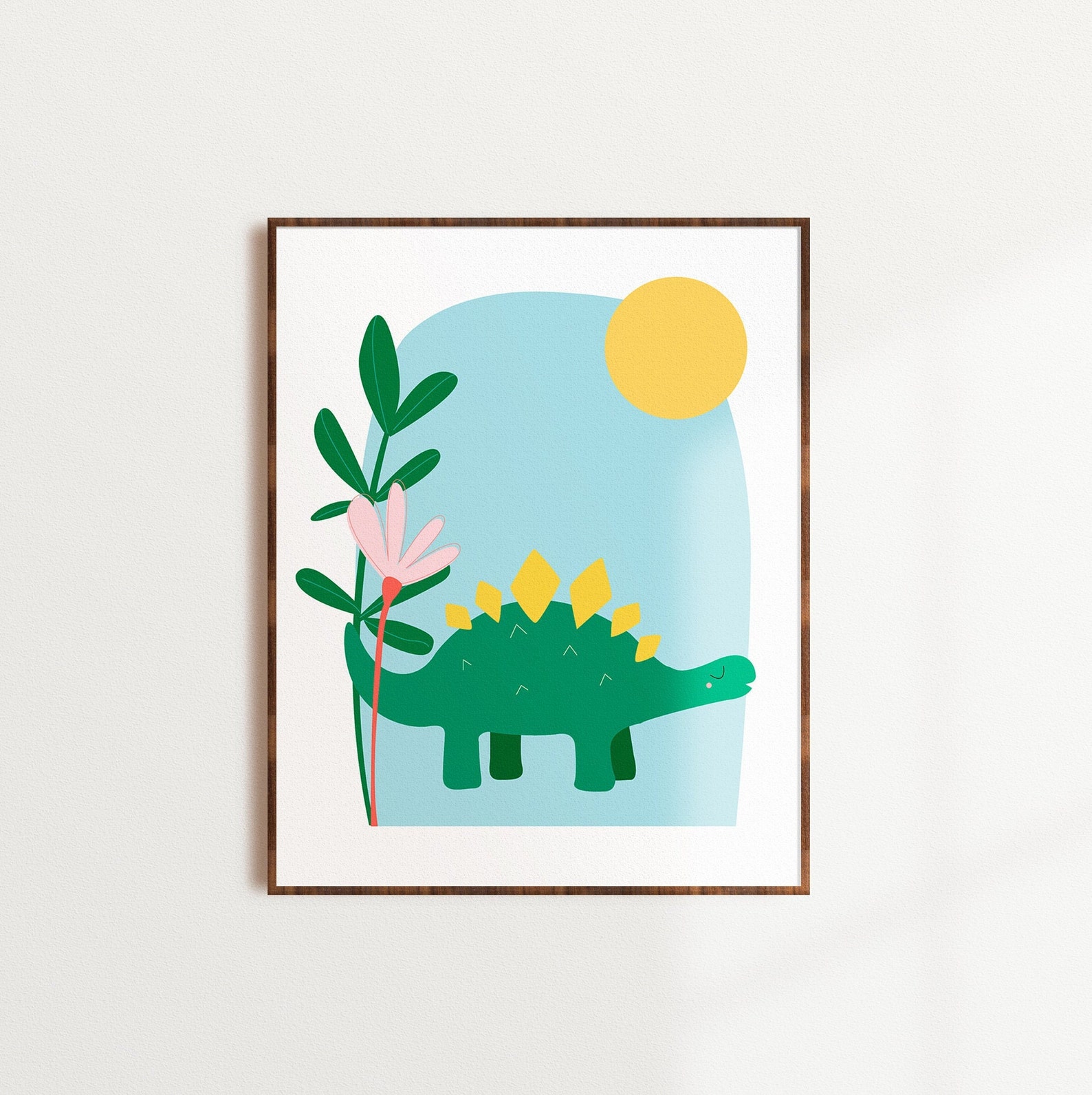 Dinosaur Printable Wall Art Dinosaur Nursery Wall Art - Etsy