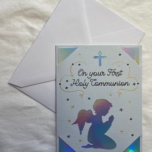 First Communion Card