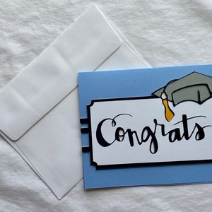 Congrats Cap Card