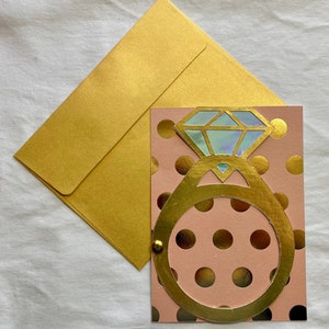 Ring Engagement Card