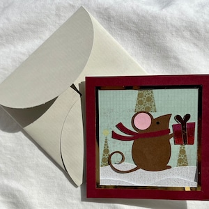 Mouse Christmas Card