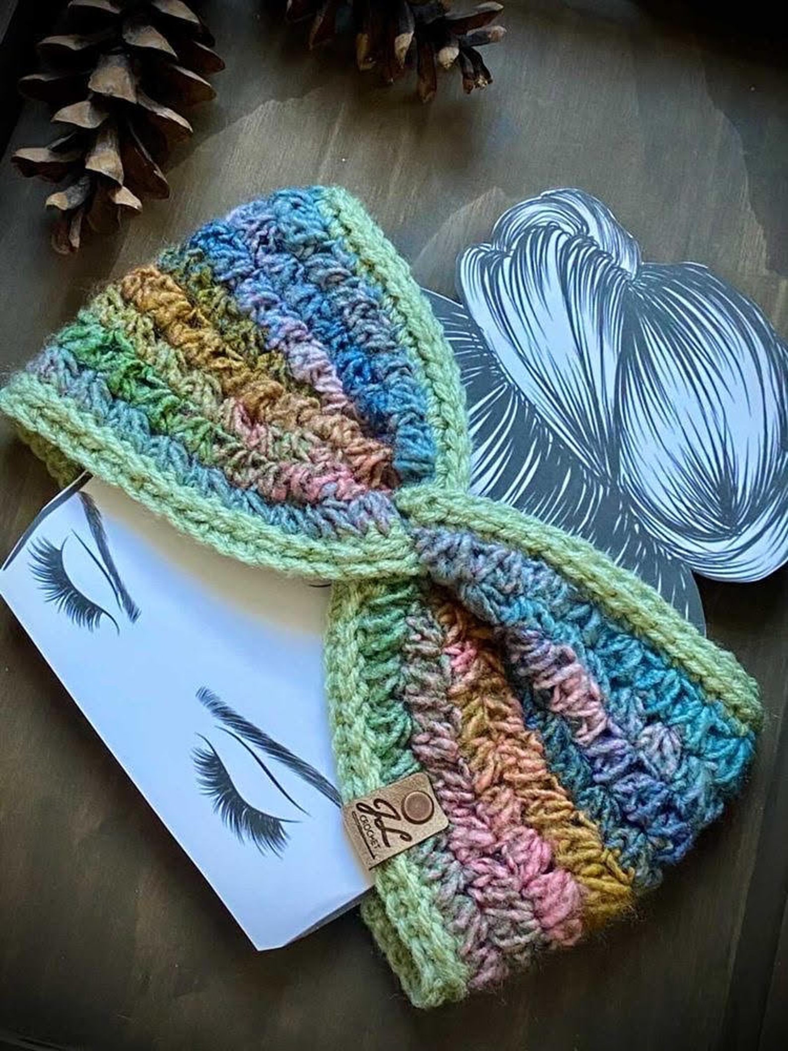 The Braided Twist Crochet Headband Pattern Etsy