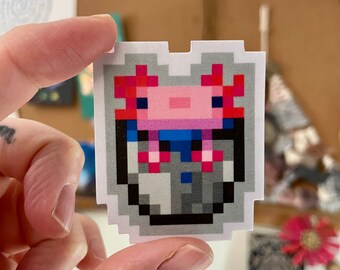 Axolotl Sticker Etsy