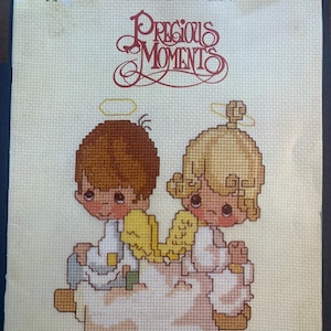 Designs by Gloria & Pat Cross Stitch Pattern Book Precious Moments