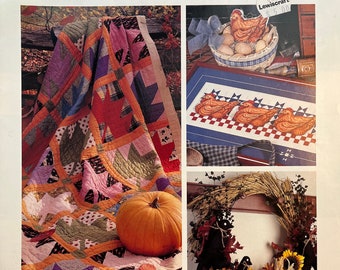 Celebrations to Cross Stitch and Craft Magazine Leisure Arts Publication Issue Autumn 1993