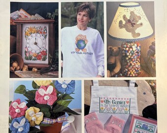Celebrations to Cross Stitch and Craft Magazine Leisure Arts Publication Issue Spring 1993