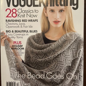 Vogue Knitting Magazine Holiday 2015 Issue Knit Womens Patterns