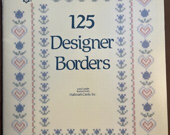 Designs by Gloria & Pat Cross Stitch Pattern Book 125 Designer Boarders Book 64