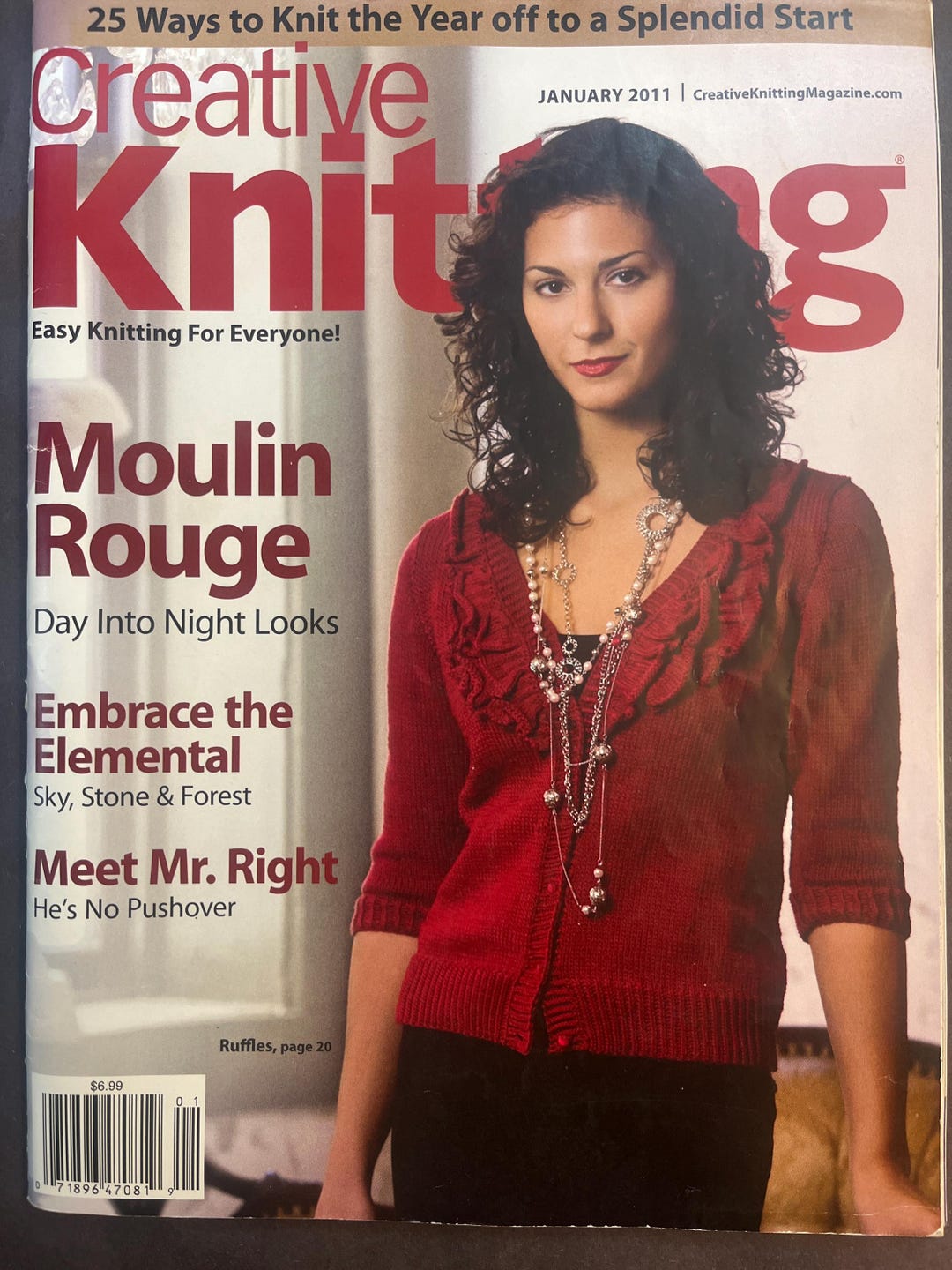 Creative Knitting Magazine Issue January 2011 Knit Womens Patterns - Etsy