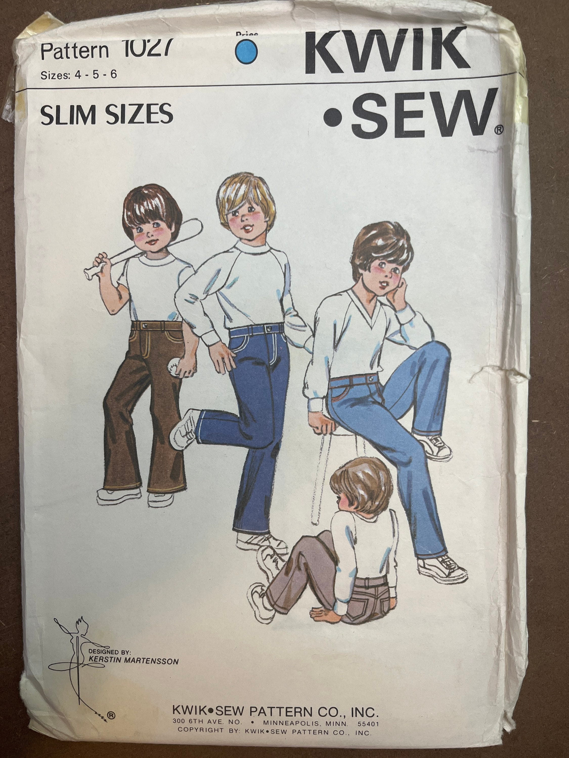 Boys/girls Stretch Pants, Pull-on Pants, Stirrup Pants, Size 9-14 Neue Mode  G55205 Sewing Pattern 