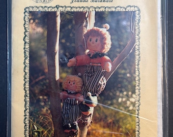 Clancy Stuffed Doll Craft Sewing Pattern Tomorrows Treasures Uncut