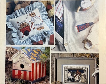 Celebrations to Cross Stitch and Craft Magazine Leisure Arts Publication Issue Late Spring 1992
