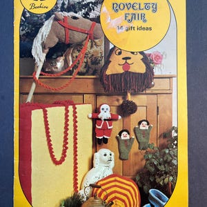 Novelty Fair 14 Gift Ideas Bazaar Novelties and Gifts Patons Beehive Book 14
