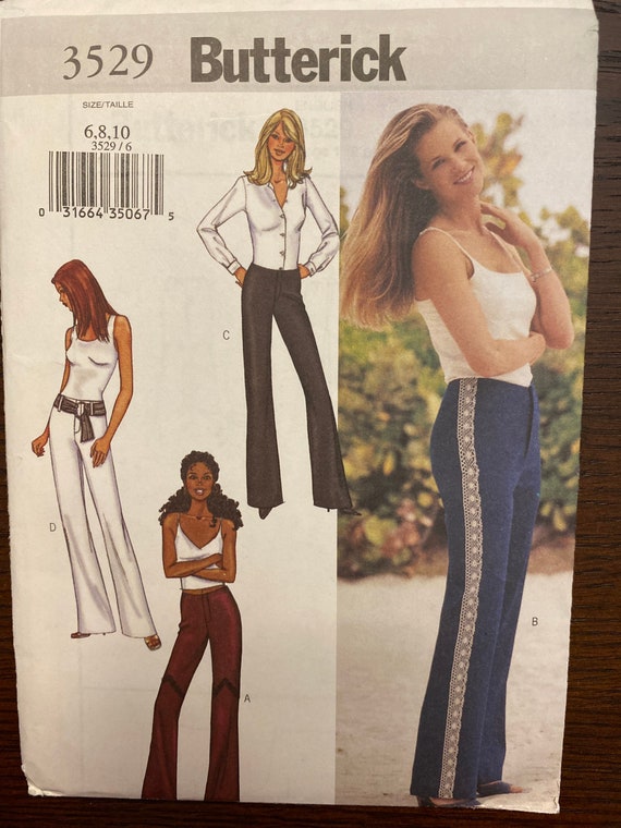 Fitted flared deals pants