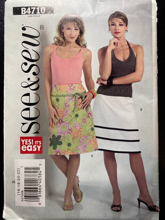 A line skirt size 16 top