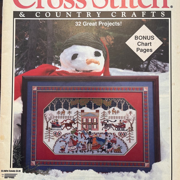 Cross Stitch and Country Crafts Better Homes and  Gardens Magazine September October 1992