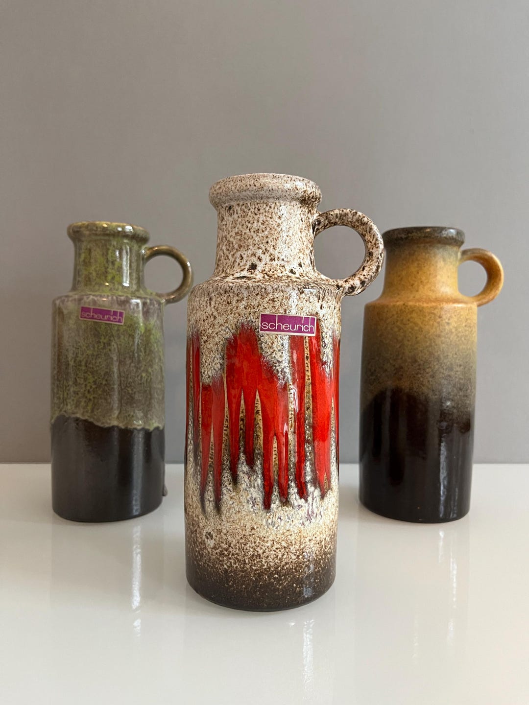 SCHEURICH製ヴィンテージ花瓶 No. 401-20 / Lora Decor / Zick