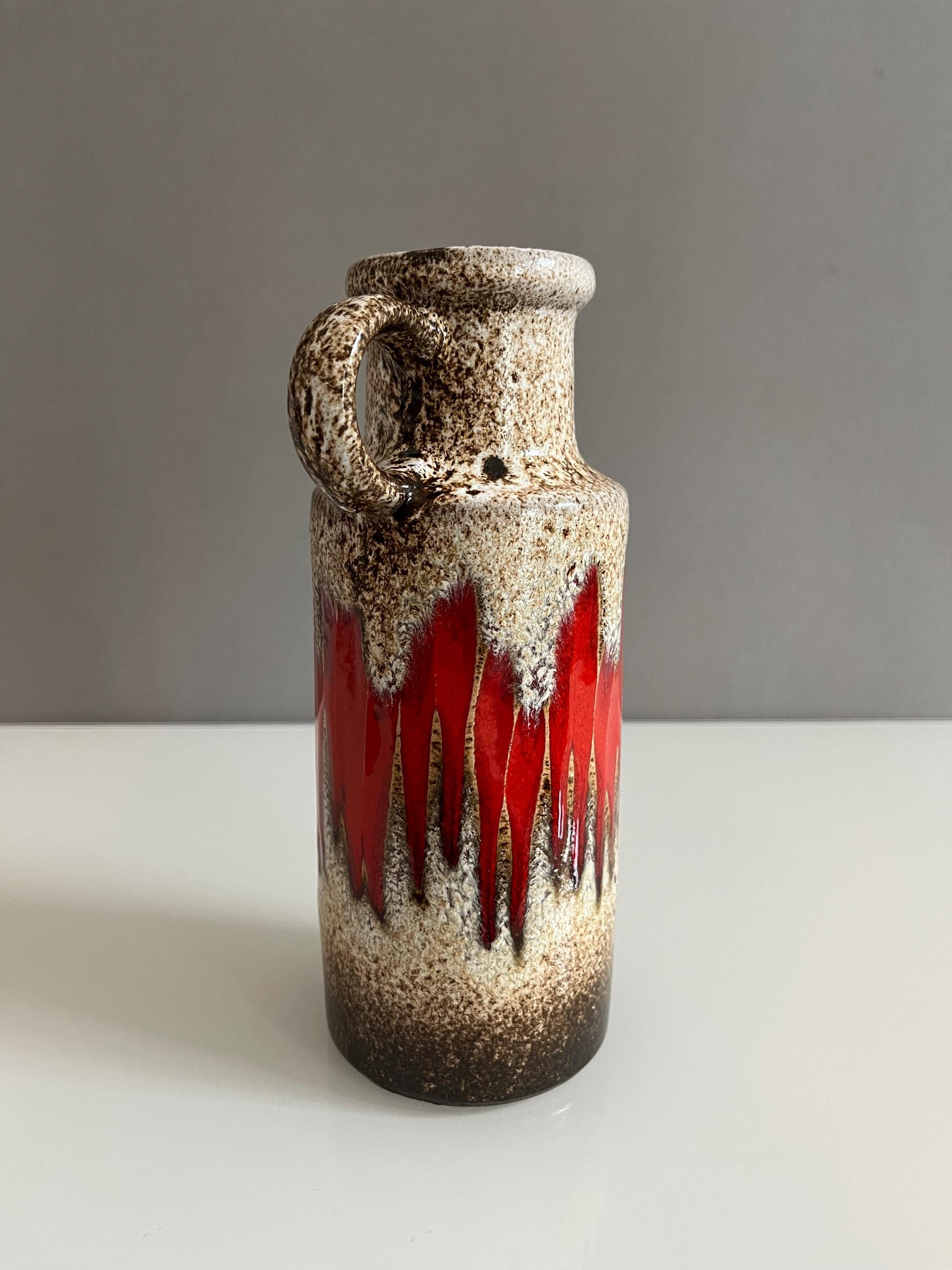 SCHEURICH製ヴィンテージ花瓶 No. 401-20 / Lora Decor / Zick Zack