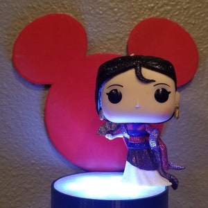 Custom Funko Pop! and Figurine Light Up Wall Stand Display