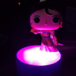 Funko Pop! and Figurine Light-Up Wall Hanging Floating LED Stand