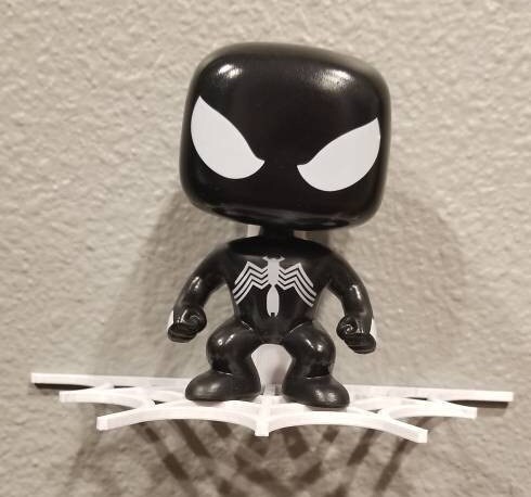 Funko Pop Spiderman Spiderweb Wall Mount Web Stand Display 