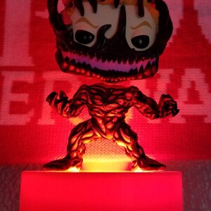 Funko Pop and Figurine Light-Up Wall Hanging Floating LED Stand image 4