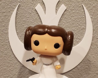 Rebel Logo Stand Display for Star Wars Funko Pop! and Other Figures