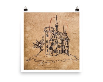 Impresión de Castle on the Hill