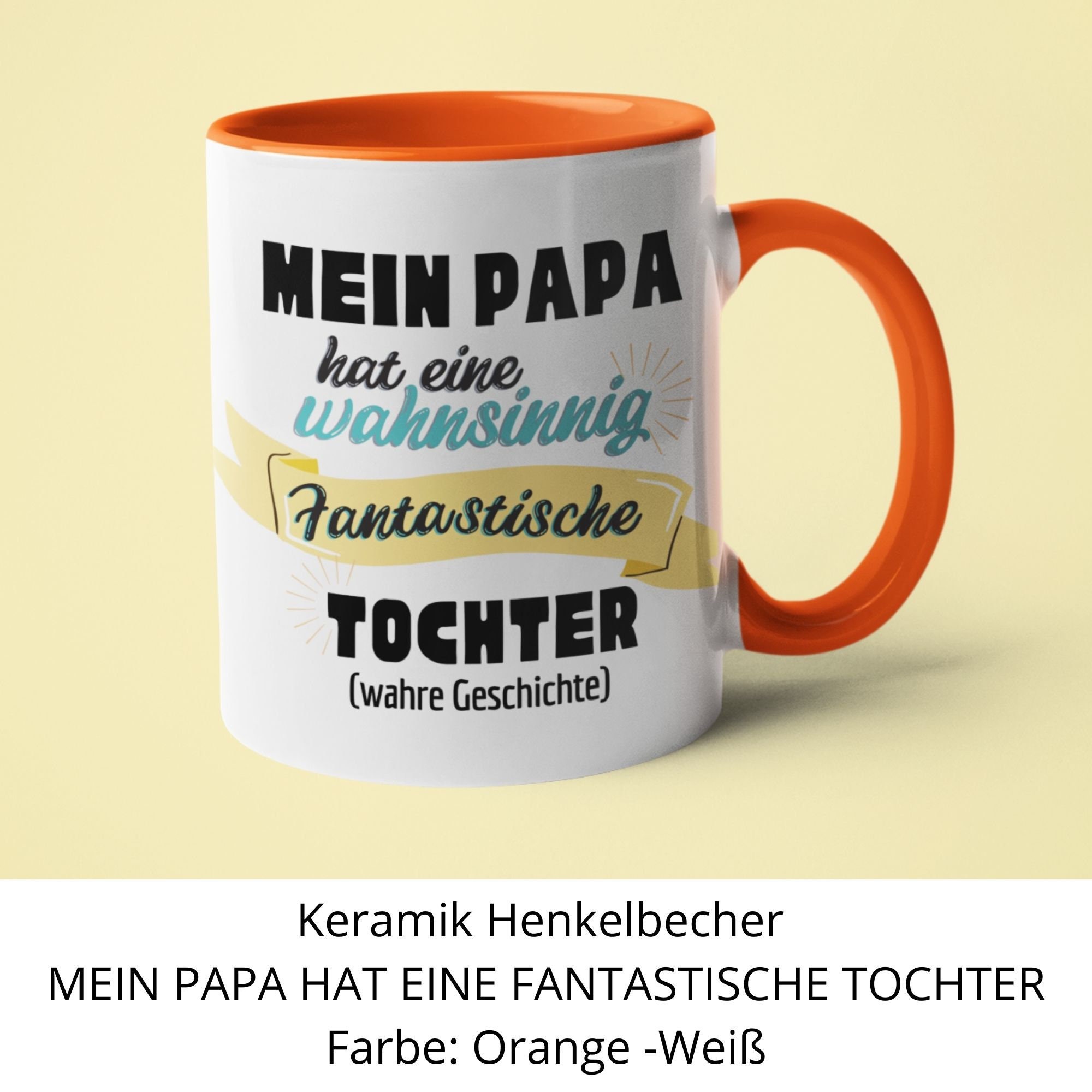 vanVerden Papa kann alles außer schlafen Vatertag Geschenk Fun Spruch Tasse Mug 