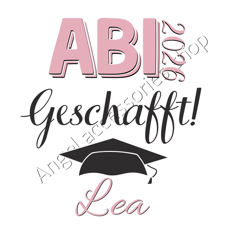 Personalized graduation mug with the saying: Graduation 2026 – Done! Congratulate your child on their graduation in style with this saying! image 7